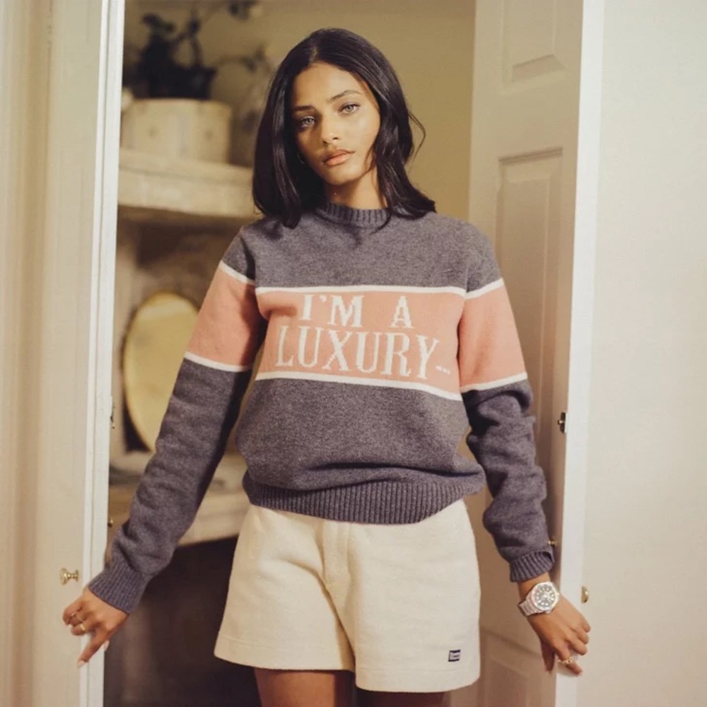 Gyles & George “I’m A Luxury” Princess Diana Sweater